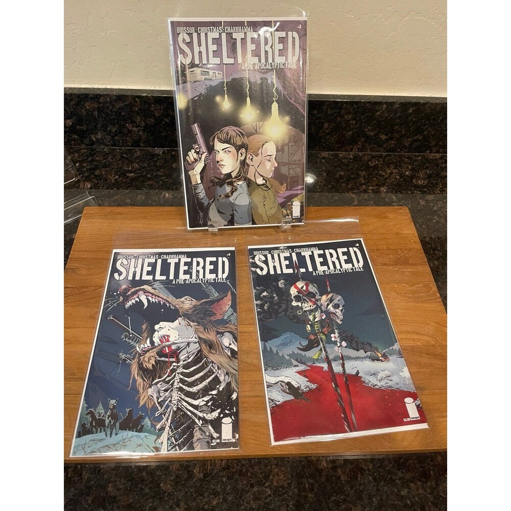 Sheltered Comic Lot - Issues #3, #4 & #6
